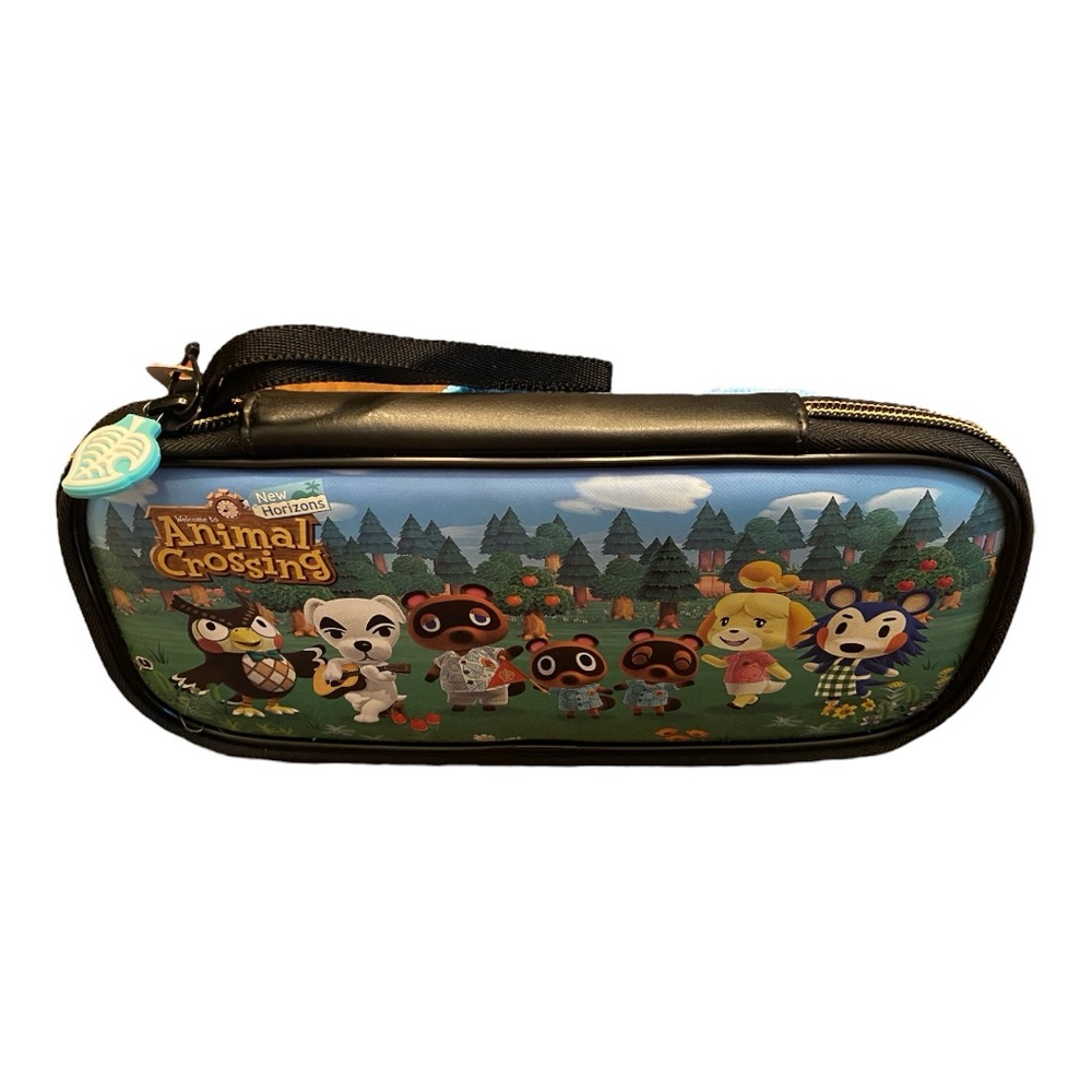 Nintendo Switch Animal Crossing New Horizons Deluxe Travel Game Traveler Case - Picture 2 of 6